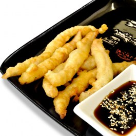 Tempura with chicken