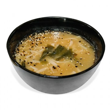 Miso soup with udon