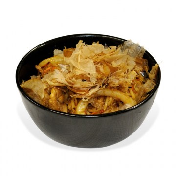 Ramen noodles in Singapore (with chicken and squid)